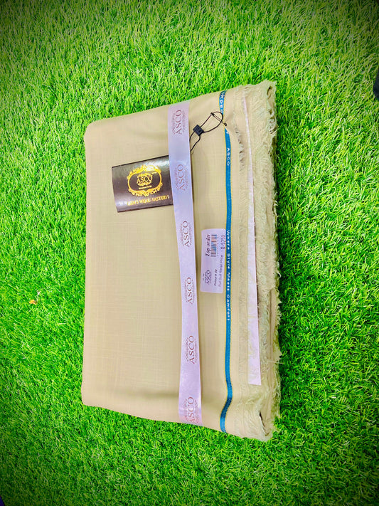 Slub Wash & Wear Fabric