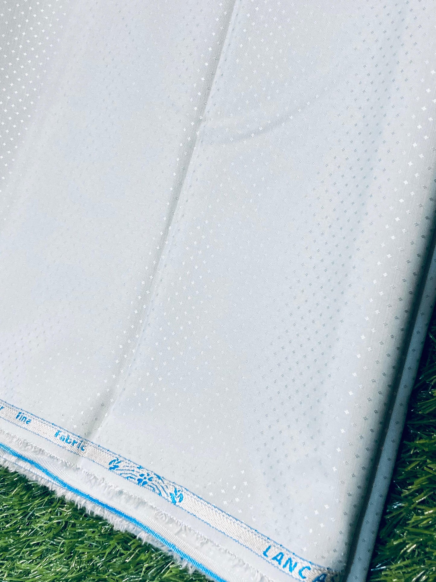 Unstitched Check Wash & Wear Fabric