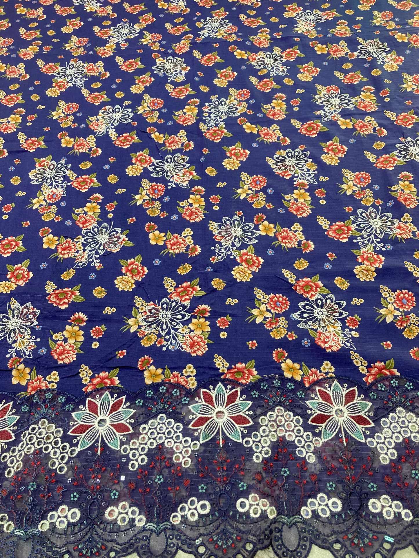 Unstitched 3piece Viscose Linen