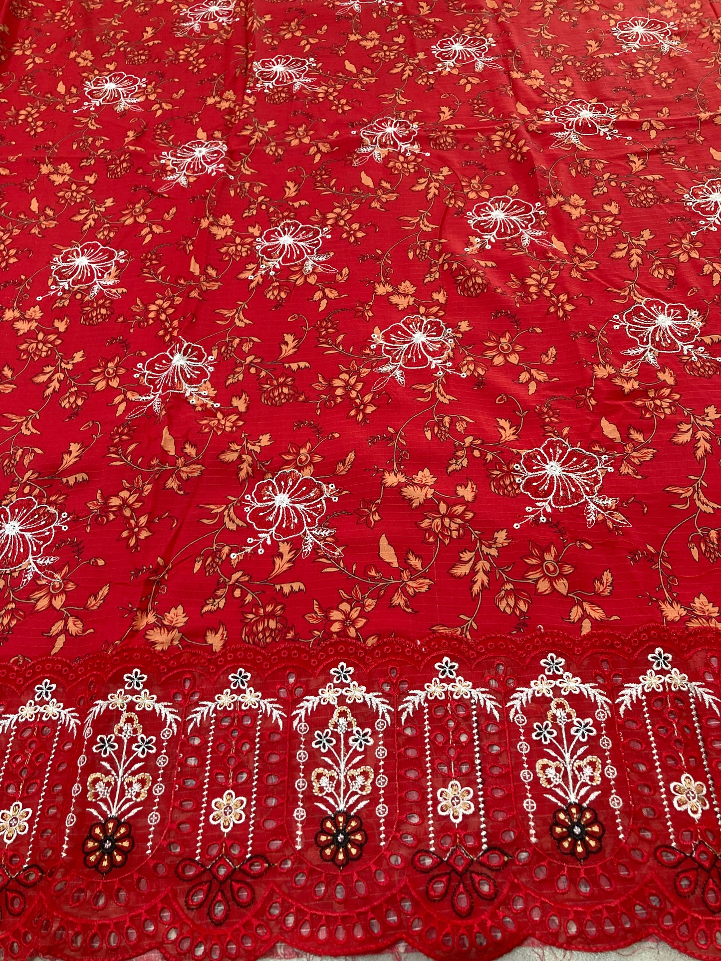 Unstitched 3piece Viscose Linen