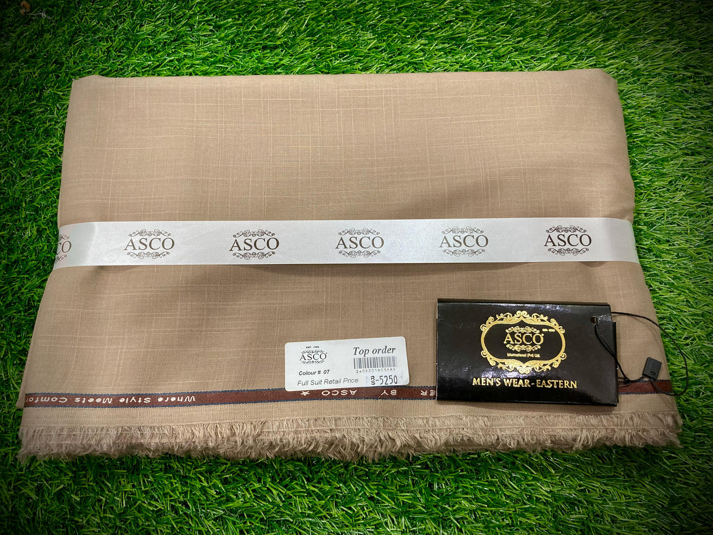 Slub Wash & Wear Fabric