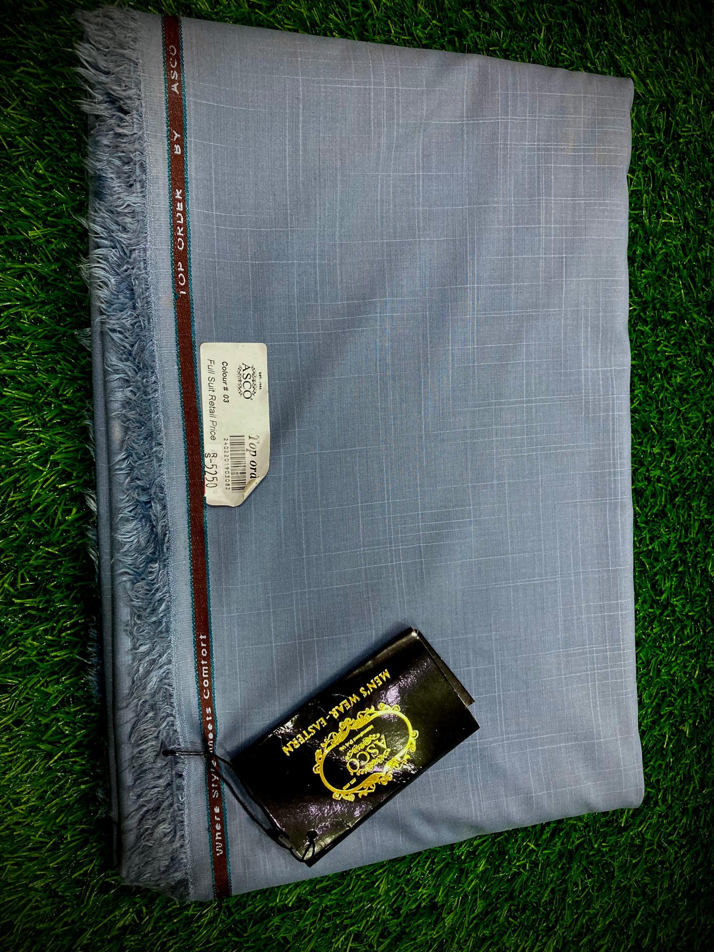 Slub Wash & Wear Fabric