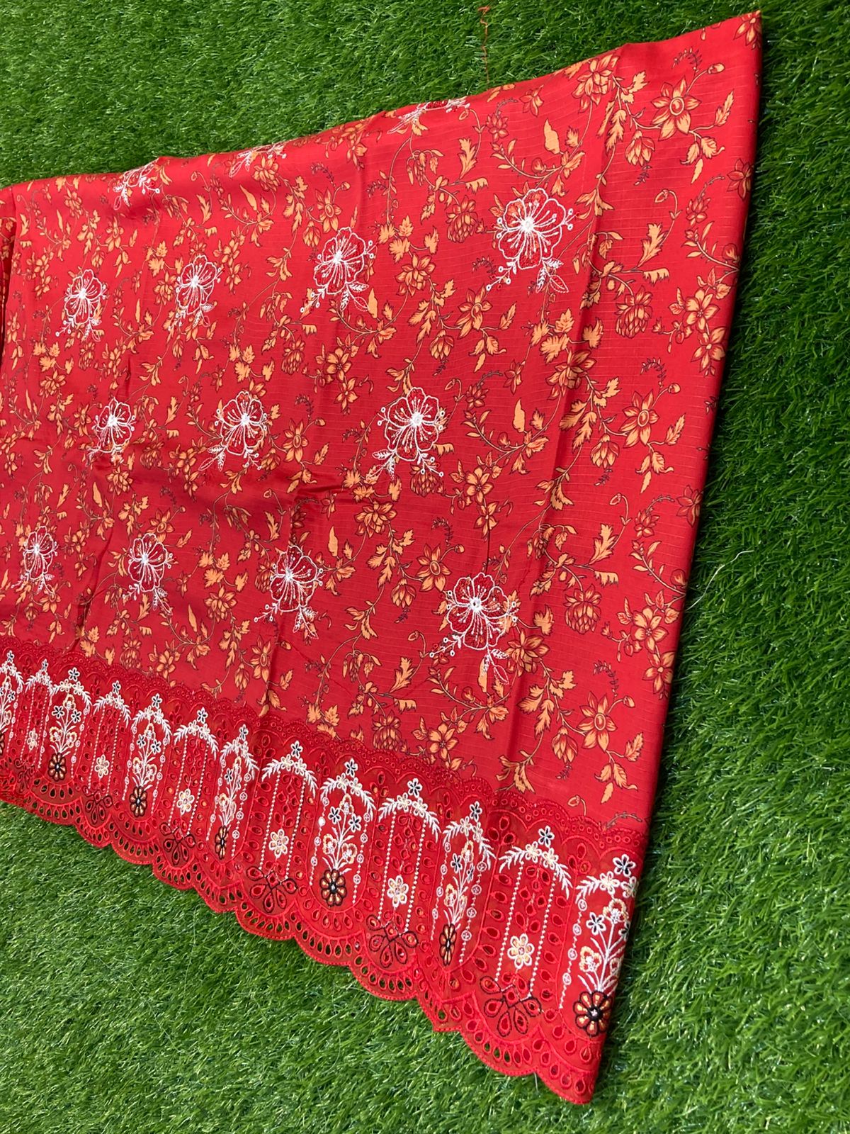 Unstitched 3piece Viscose Linen