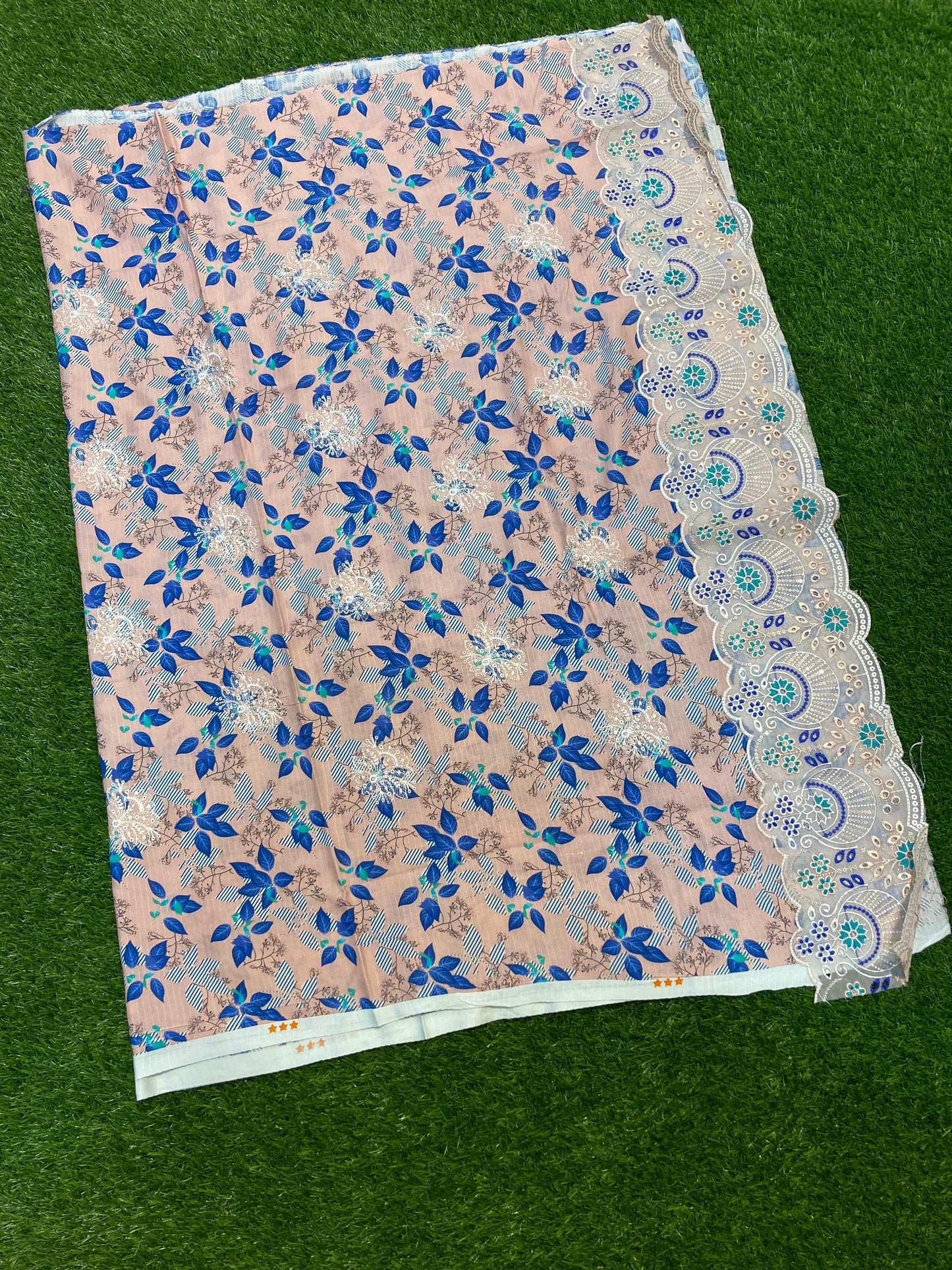 Unstitched 3piece Viscose Linen