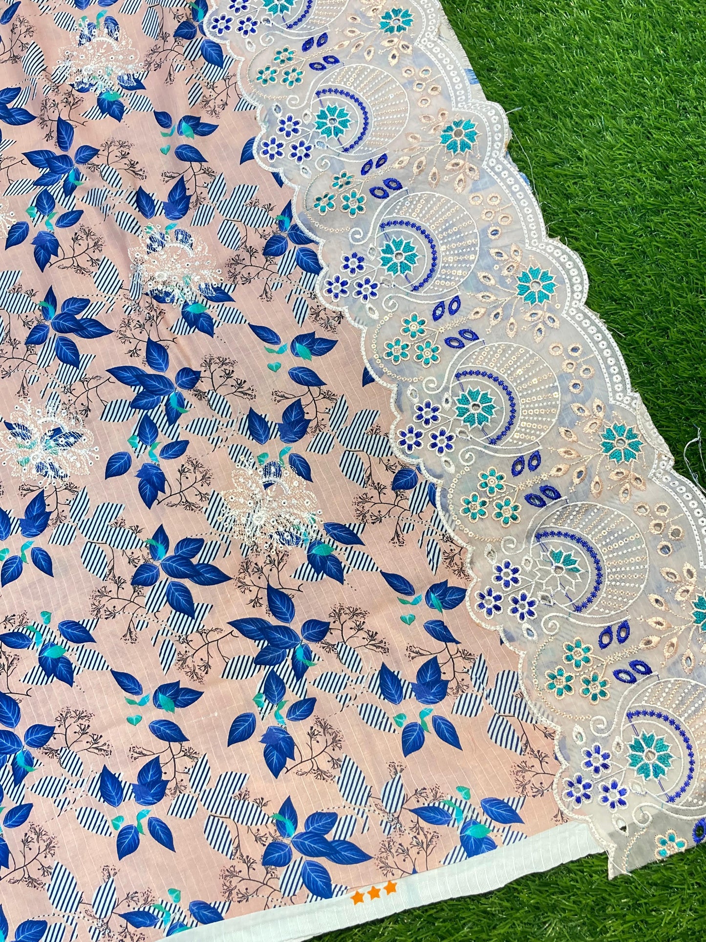 Unstitched 3piece Viscose Linen