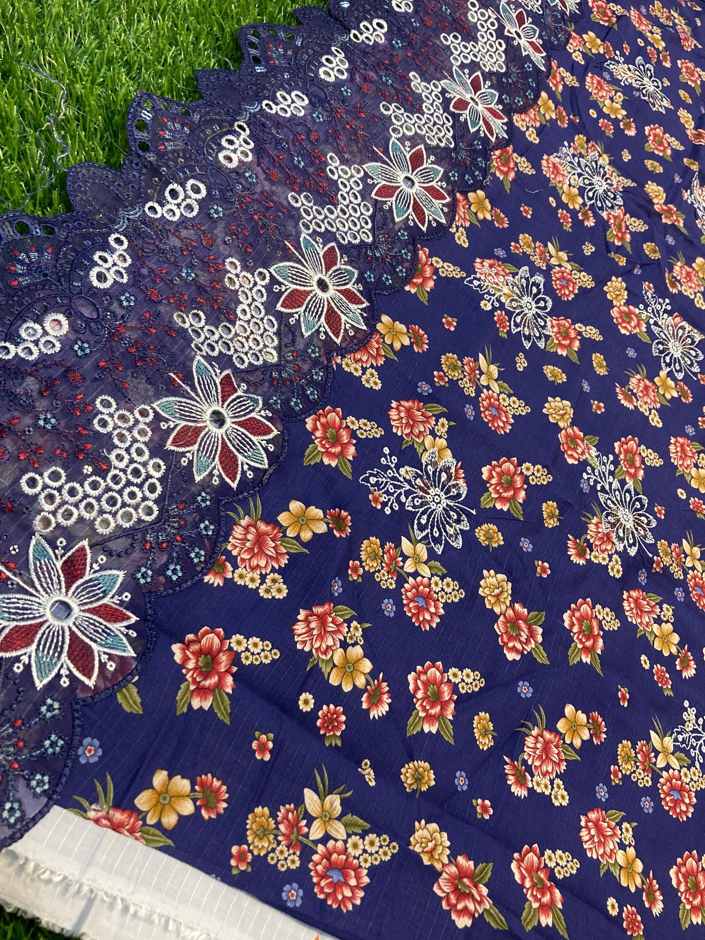Unstitched 3piece Viscose Linen