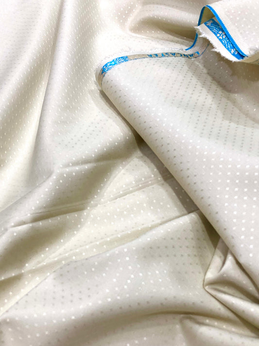 Unstitched Check Wash & Wear Fabric