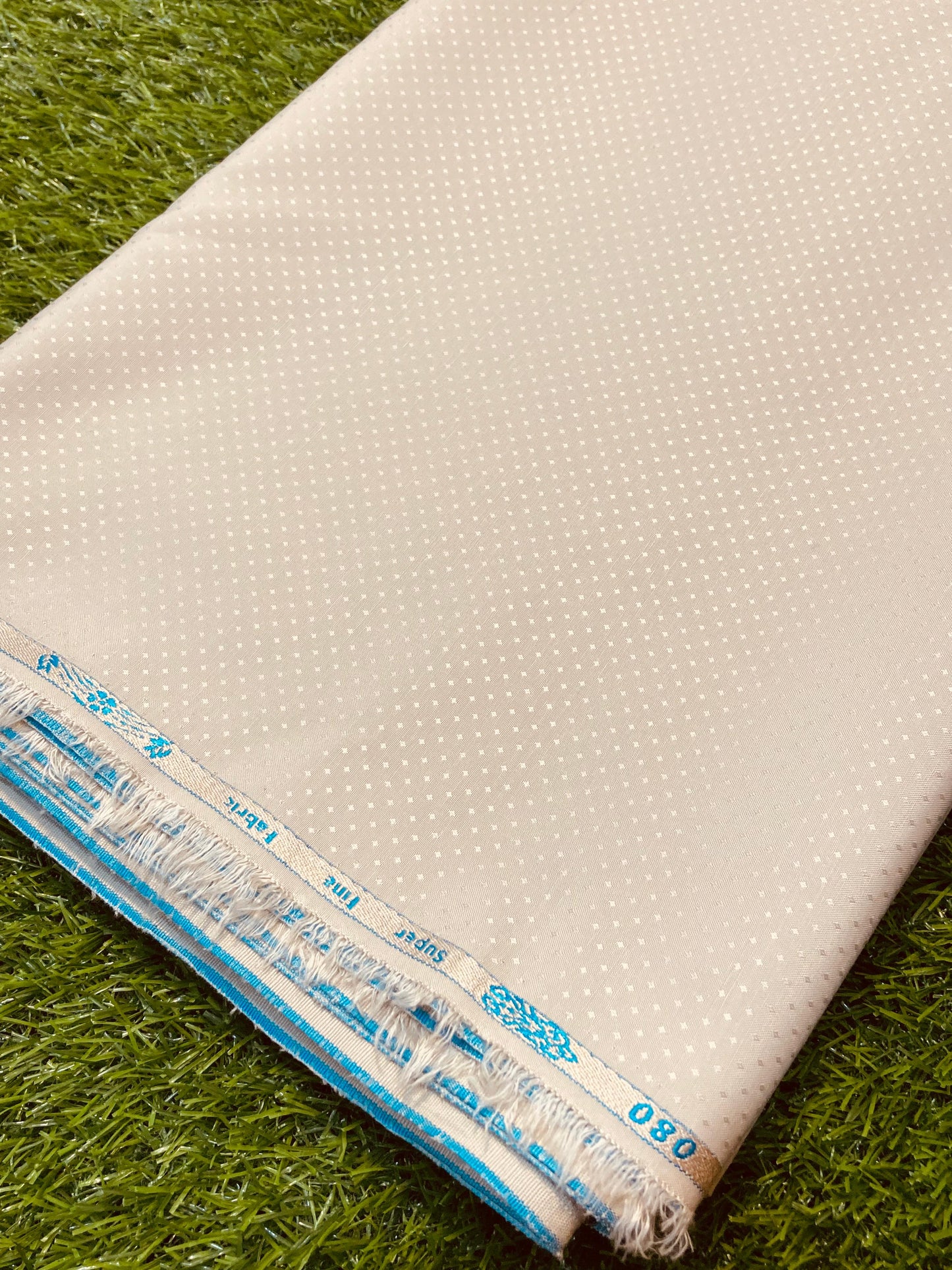 Unstitched Check Wash & Wear Fabric