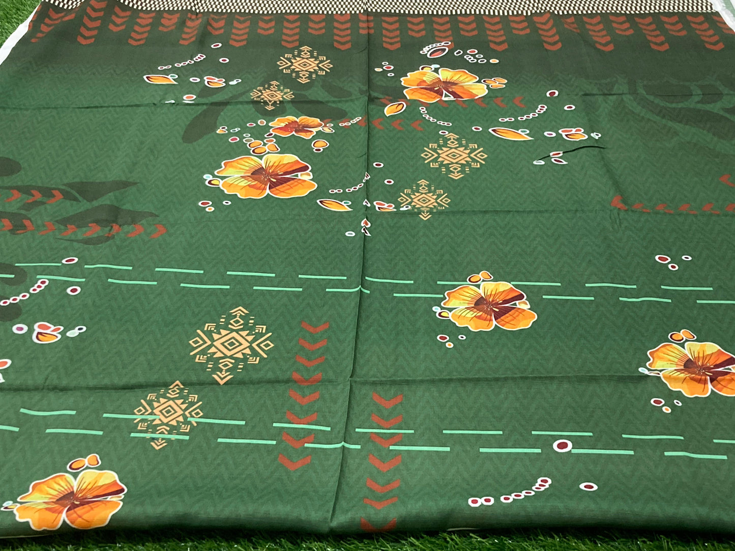 Unstitched Linen Bana Dora