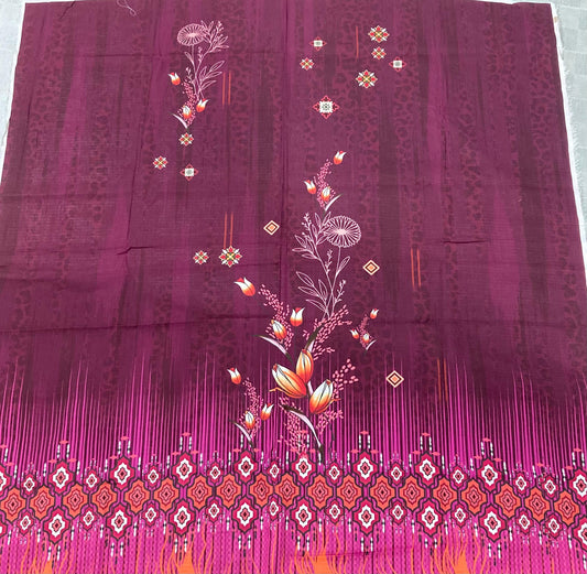 Unstitched Linen Bana Dora